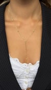 GOLD BEAD ZİNCİR Y KOLYE