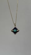 GOLD GEM FRAME KOLYE
