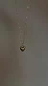 GOLD HEART KOLYE