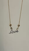 GOLD PURE LOVE KOLYE 