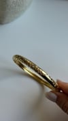 GOLD TEXTURE CUFF BİLEKLİK