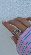 SILVER TWIST YÜZÜK