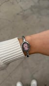 SILVER/PİNK HANDCUFF SAAT 