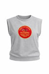numb eco gri kolsuz sweatshirt