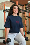 numb eco lacivert raglan tshirt