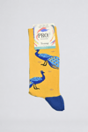 11021PRO FABRİKABirds Unisex Pamuklu Çorap 12'li Renkli Desenli Günlük Çorap