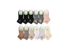 20845PRO FABRİKABÖRDÜBET Bambu Kadın Sneaker Çorap 12'li Rahat Günlük Çorap