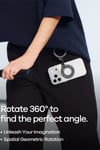 360° MagSafe Stand | G09 Ghost Infinite - Translucent Yarı Saydam