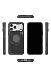 A18 Rugged iPhone 18 Pro Uyumlu MagSafe Darbe Emici Tam Koruma Zırh Kılıf | Soğutma Kanallı