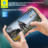 Anti-Glare iPhone 15 Uyumlu Net Görüş Pro Gamer Oyuncu Hızlı Tepkime Mat Cam Ekran Koruyucu