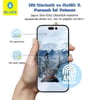 Anti-Peep Privacy iPhone 16E Uyumlu Hayalet Full Cam Ekran Koruyucu Göz Yormayan HD Görüntü