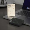 Blueo 22.5W MagSafe Uyumlu Type-C (USB-C) USB-A Çift Çıkışlı 10000 Mah Kablosuz Powerbank Şarj Aleti Beyaz