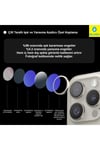 Blueo 99AR iPhone 17 Pro Max Uyumlu Gümüş %99 Işık Yansıma Engelleyici Profesyonel Kamera Lens Koruyucu