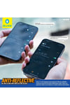 Blueo AR 3D Curved iPhone 17 Pro Max Uyumlu Yansıma Işık Önleyici Kavisli Tam Kaplayan Ekran Koruyucu