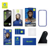 Blueo Full Glue iPhone 17 Pro Uyumlu Hizalama Aparatlı Kavisli ince Tam Kaplayan Cam Ekran Koruyucu