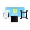 BLUEO High Molecule Apple Watch S7 / S8 / S9 Uyumlu 45mm 3D Curved Ab Glue Ekran Koruyucu