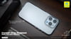 Blueo iPhone 16 Pro Uyumlu Slim ince Anti-Drop Darbe Emici Sararmaya Dayanıklı Crystal+ Drop Şeffaf Silikon Kılıf