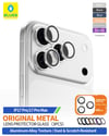 Blueo Metal Frame iPhone 17 Pro Max Uyumlu Orijinal Metal Kozmik /Orange Turuncu Kamera Lens Koruyucu