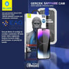 Blueo Sapphire 3D Curved iPhone 15 Pro Uyumlu Uygulama Aparatlı 9 MOhs %99.99 Orijinal Safir Ekran Koruyucu