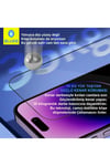 Blueo Sapphire Privacy iPhone 17 Pro Max Uyumlu Aparatlı 9 MOhs %99 Orijinal Safir Hayalet Ekran Koruyucu