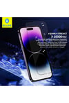 Blueo Sapphire Privacy iPhone 17 Pro Max Uyumlu Aparatlı 9 MOhs %99 Orijinal Safir Hayalet Ekran Koruyucu