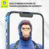 Corning Gorilla iPhone 13 Uyumlu Çizilme ve Darbelere Ekstra Dayanıklı HD Cam Ekran Koruyucu