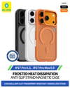 Frosted Anti-Slip iPhone 17 Pro Uyumlu  MagSafe Özellik Parmak izi Bırakmayan Yumuşak Silikon Kılıf