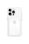 iPhone 13 Pro Max Uyumlu Kartlık Detaylı Şeffaf Silikon Kılıf | Yuki Serisi