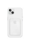 iPhone 14 Plus Uyumlu Kartlık Detaylı Şeffaf Silikon Kılıf | Yuki Serisi