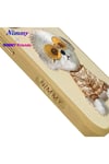 iPhone 14 Pro 3D Gerçek Nakış İşleme Kabartmalı Köpek Zincir Gözlük Detaylı Cool Glasses Kılıf