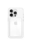 iPhone 14 Pro Uyumlu Kartlık Detaylı Şeffaf Silikon Kılıf | Yuki Serisi