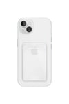 iPhone 16 Plus Uyumlu Kartlık Detaylı Şeffaf Silikon Kılıf | Yuki Serisi