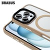 iPhone 16 Pro Max Uyumlu Anti-Shock MagSafe Özellikli Kenarları Yumuşak Buzlu Mat Fall Silikon Kılıf