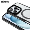 iPhone 16 Pro Max Uyumlu Anti-Shock MagSafe Özellikli Kenarları Yumuşak Buzlu Mat Fall Silikon Kılıf