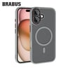 iPhone 16 Uyumlu Anti-Shock MagSafe Kamera Lens Korumalı Buzlu Kenarları Yumuşak Sonic Silikon Kılıf