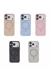 iPhone 17 MagSafe Uyumlu Lens Koruma Camı Hediyeli Simli Kutup Silikon Kılıf