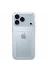 iPhone 18 Pro Max / 17 Pro Max Uyumlu Kartlıklı Şeffaf Silikon Kılıf | Yuki Serisi