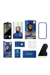 iPhone 18 Pro Max Uyumlu 3D HD Tam Kaplayan Kavisli Ekran Koruyucu Cam ve Kurulum Seti