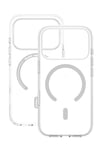 iPhone 18 Pro Max Uyumlu Sararmaz Crystal Pro MagSafe Kılıf | Kamera Kontrol ve Metal Tuş Uyumlu