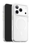 iPhone 18 Pro Max Uyumlu Sararmaz Crystal Pro MagSafe Kılıf | Kamera Kontrol ve Metal Tuş Uyumlu