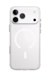 iPhone 18 Pro Uyumlu Crystal Şeffaf MagSafe Kılıf (Metal Tuşlu) 6.3 Darbe Emici