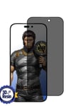 iPhone 18 Pro Uyumlu Full Cover Mat Hayalet Ekran Koruyucu Cam | Anti-Peep