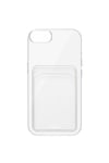 iPhone 7 / 8 Uyumlu Kartlık Detaylı Şeffaf Silikon Kılıf | Yuki Serisi