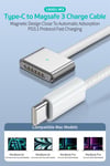 MacBook Type-C to MagSafe 3 Hızlı Şarj Kablosu 140W 2 Metre