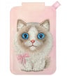 MagSafe Kartlık Stand |Takip Eden Gözler 3D Nakışlı Kurdeleli Pink Ragdoll Detaylı - Big Eyes