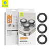 Mr. Gorilla iPhone 15 Pro Max Uyumlu Kolay Uygulama Aparatlı AR Kaplama Metal Lens Koruyucu