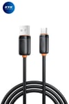 NB302 3A USB-A to Type-C Hızlı Şarj ve Veri Aktarım Kablosu | 1 Metre