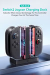 Nintendo Switch 2 Uyumlu Joy-Con Manyetik Şarj İstasyonu ve Standı