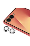 Samsung Galaxy Z Flip 8 Uyumlu 2'li Set Renkli Metal Çerçeveli Kamera Lens Koruyucu Cam