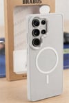 Samsung S26 Ultra Uyumlu MagSafe Özellikli Sert JOİN Telefon Kılıfı -Darbe Emici